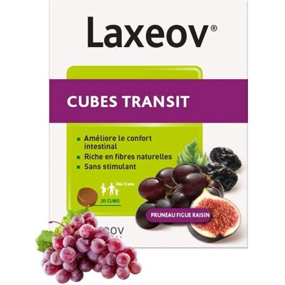 Nutreov Laxeov Suplemento Alimenticio Ciruela Figos - 20 Cubos Nutreov Laxeov Suplemento Alimenticio Ciruela Figos - 20 Cubos