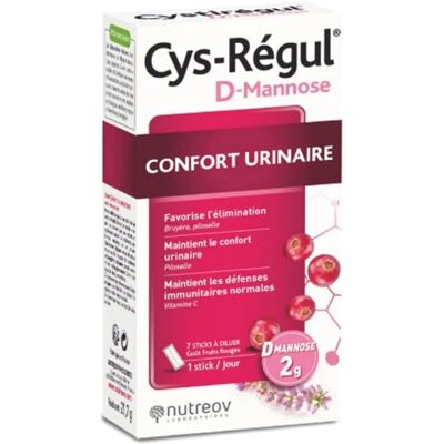 Nutreov D-Mannose Confort Urinaire - 7 Sticks - Publicité Nutreov D-Mannose Confort Urinaire - 7 Sticks - Publicité