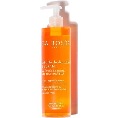 Huile de Douche Bio Tournesol La Rosée - Peaux sensibles Huile de Douche Bio Tournesol La Rosée - Peaux sensibles
