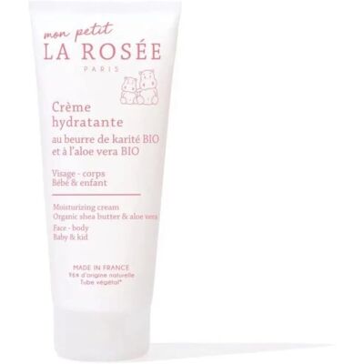 Crème Hydratante Bébé La Rosée - Beurre de Karité Bio, Peau Sensible - Publicité Crème Hydratante Bébé La Rosée - Beurre de Karité Bio, Peau Sensible - Publicité