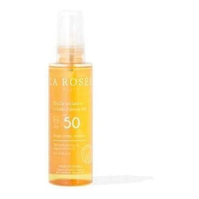 Huile Solaire SPF 50 La Rosée - Nourrissante, Résistante à l’eau Huile Solaire SPF 50 La Rosée - Nourrissante, Résistante à l’eau