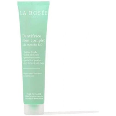 La Rosée Dentifrice Soin Complet Menthe Bio 75ml La Rosée Dentifrice Soin Complet Menthe Bio 75ml