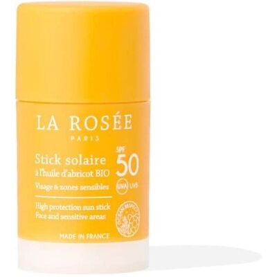 Stick Solaire SPF50 La Rosée - Naturel, Résistant à l'eau, Famille Stick Solaire SPF50 La Rosée - Naturel, Résistant à l'eau, Famille