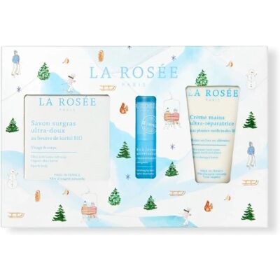 Coffret Soins Naturels La Rosée - Hiver - Publicité Coffret Soins Naturels La Rosée - Hiver - Publicité