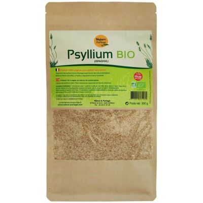 Nature et Partage Psyllium Orgánico - 300g - Fibra Dietética Nature et Partage Psyllium Orgánico - 300g - Fibra Dietética