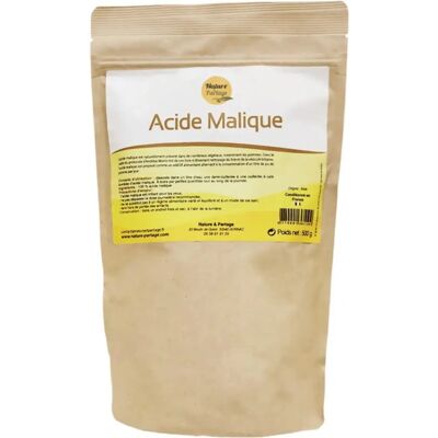 Ácido málico Nature & Partage - Desintoxicación del hígado - 500g Ácido málico Nature & Partage - Desintoxicación del hígado - 500g