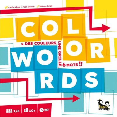Blackrock Games COLOR WORDS 20 min Kartenspiel - Kartenspiel Blackrock Games COLOR WORDS 20 min Kartenspiel - Kartenspiel