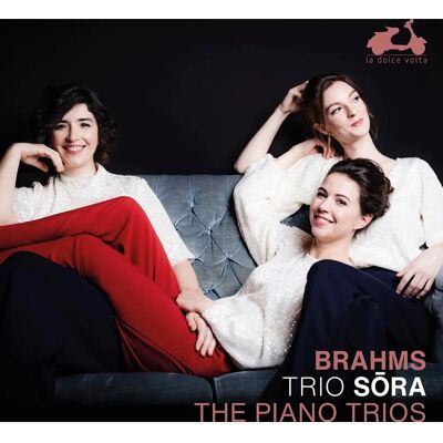 Trio Sora - Trios para piano de Brahms - Usado - 2 discos - 2024 Trio Sora - Trios para piano de Brahms - Usado - 2 discos - 2024