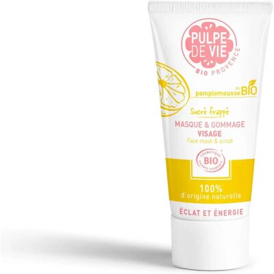 Pulpe de Vie Mascarilla y Exfoliante de Pomelo Orgánico - 75ml Pulpe de Vie Mascarilla y Exfoliante de Pomelo Orgánico - 75ml