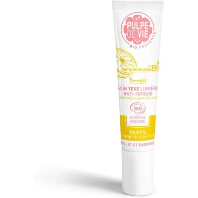 Rozświetlający krem pod oczy Pulpe de Vie - Organiczny grejpfrut i ogórek - Anti-Fatigue Rozświetlający krem pod oczy Pulpe de Vie - Organiczny grejpfrut i ogórek - Anti-Fatigue