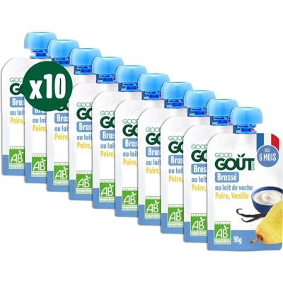 Good Goût Yaourt Poire & Vanille +6 mois (90g) - Publicité Good Goût Yaourt Poire & Vanille +6 mois (90g) - Publicité
