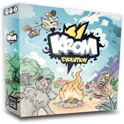 Krom Evolution - Családi társasjáték prehisztorikus témával Krom Evolution - Családi társasjáték prehisztorikus témával
