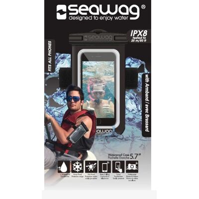 Funda acuática Seawag ARMX - Hasta 5.7" - Sumergible 25m Funda acuática Seawag ARMX - Hasta 5.7" - Sumergible 25m