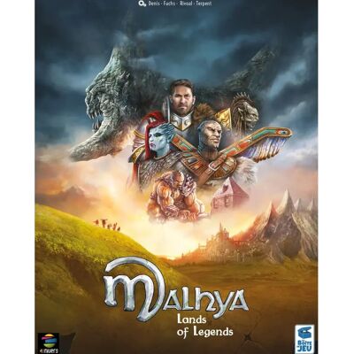 Blackrock Games - MALHYA - Terres des Légendes - Jeu de société - Publicité Blackrock Games - MALHYA - Terres des Légendes - Jeu de société - Publicité
