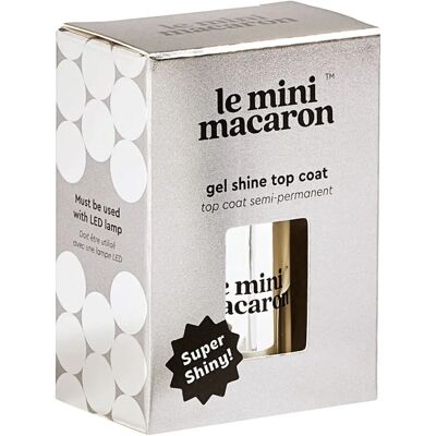 Le Mini Macaron Brillo de Gel - Capa superior para esmalte en gel Le Mini Macaron Brillo de Gel - Capa superior para esmalte en gel