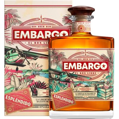 Les Bienheureux Embargo Añejo Rum - Karibik, 40% vol. Les Bienheureux Embargo Añejo Rum - Karibik, 40% vol.