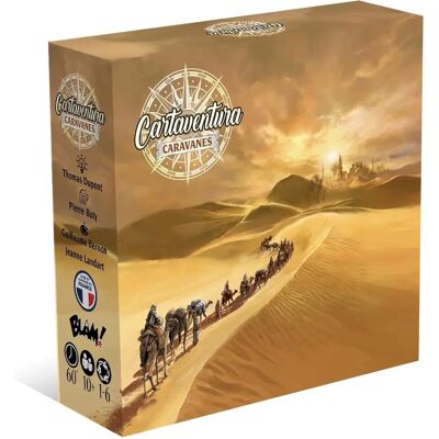 Blam - Jeu de société - BG-BLM059CA - Aventure sur la Route de la Soie - Publicité Blam - Jeu de société - BG-BLM059CA - Aventure sur la Route de la Soie - Publicité