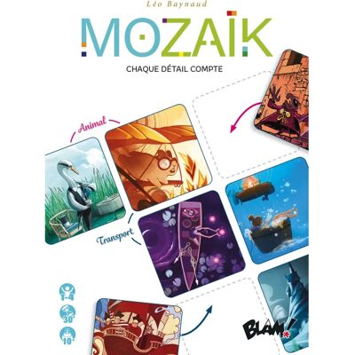 Blackrock Games MOZAIK - Kártyajáték Blackrock Games MOZAIK - Kártyajáték