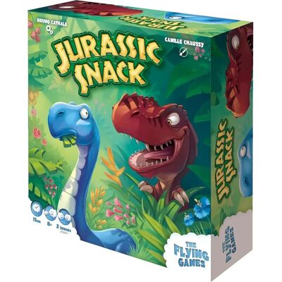 LatestBuy Jurassic Snack Jeu de Plateau - Découverte et Stratégie de Dinosaure - Publicité LatestBuy Jurassic Snack Jeu de Plateau - Découverte et Stratégie de Dinosaure - Publicité