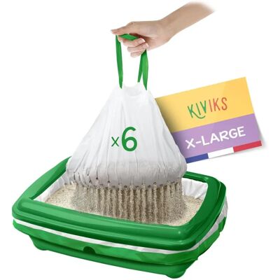 Sacs à litière pour chats XL Kiviks - Filtre, 6 pièces - Publicité Sacs à litière pour chats XL Kiviks - Filtre, 6 pièces - Publicité