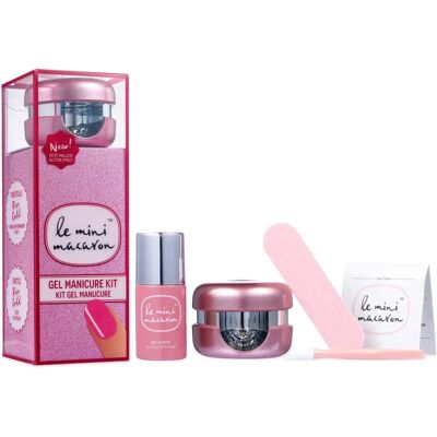 Le Mini Macaron Rose Gold Gel Manicure Kit - Manicure Kit Le Mini Macaron Rose Gold Gel Manicure Kit - Manicure Kit