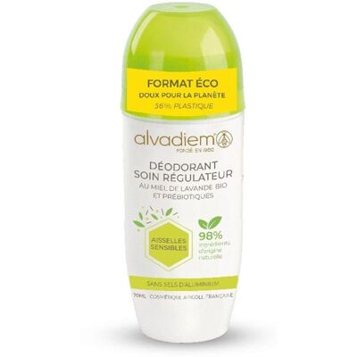 Déodorant Régulateur au Miel de Lavande Alvadiem - 70 ml - Publicité Déodorant Régulateur au Miel de Lavande Alvadiem - 70 ml - Publicité