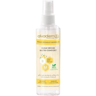 Alvadiem Huile de Tournesol Peau Sensible - Huile Corporelle - 100ml - Publicité Alvadiem Huile de Tournesol Peau Sensible - Huile Corporelle - 100ml - Publicité