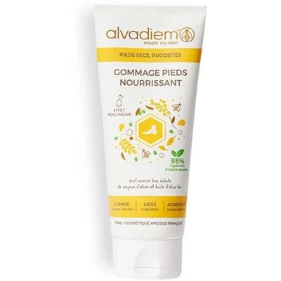 Gommage Pieds Nourrissant 75 ml ALVADIEM - Soin des pieds - Publicité Gommage Pieds Nourrissant 75 ml ALVADIEM - Soin des pieds - Publicité