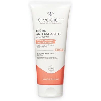 Crème à la gelée royale Alvadiem pour callosités - Soins des pieds - Publicité Crème à la gelée royale Alvadiem pour callosités - Soins des pieds - Publicité