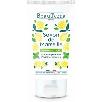 Beauterra Marseille Lemon Mint Soap 100ml Beauterra Marseille Lemon Mint Soap 100ml