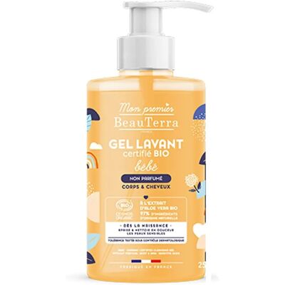 Gel Doccia Bebé Bio Senza Profumo - Pelle Sensibile Gel Doccia Bebé Bio Senza Profumo - Pelle Sensibile