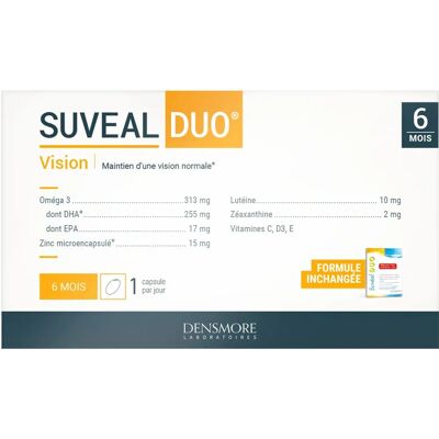 Densmore Suvéal Duo - Sehhilfe - 180 Kapseln Densmore Suvéal Duo - Sehhilfe - 180 Kapseln