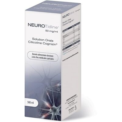 Densmore Neurotidine Citicoline Solution 500ml - Santé oculaire - Publicité Densmore Neurotidine Citicoline Solution 500ml - Santé oculaire - Publicité