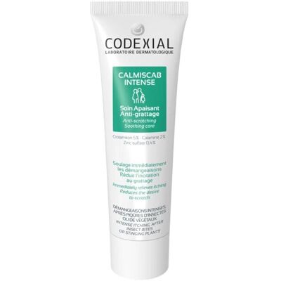 Codexial Calmiscab Intense - Crème apaisante contre le prurit - 50ml - Publicité Codexial Calmiscab Intense - Crème apaisante contre le prurit - 50ml - Publicité