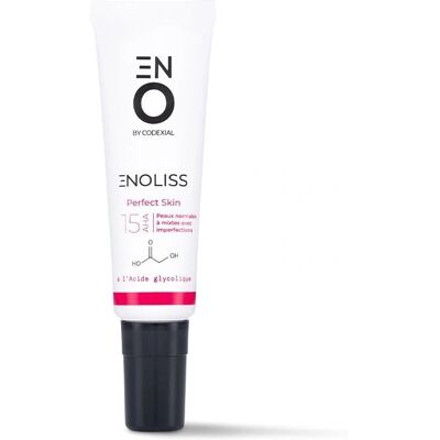 Enoliss Perfect Skin 15 AHA Micro-Peeling Nuit - Émulsion - Publicité Enoliss Perfect Skin 15 AHA Micro-Peeling Nuit - Émulsion - Publicité