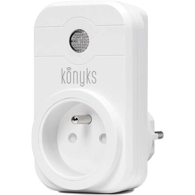 Prise Intelligente Konyks - Compatible Wi-Fi, Google et Alexa - Publicité Prise Intelligente Konyks - Compatible Wi-Fi, Google et Alexa - Publicité
