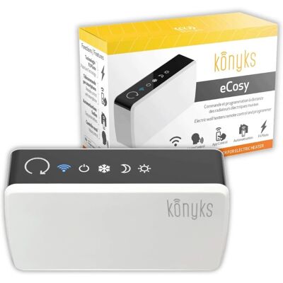 Controllore Wi-Fi per radiatori elettrici Konyks - Riscaldamento intelligente Controllore Wi-Fi per radiatori elettrici Konyks - Riscaldamento intelligente