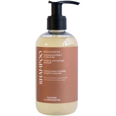 Shampoing Résolution N°5 Madame La Présidente Anti-Chute - Shampooing - Publicité Shampoing Résolution N°5 Madame La Présidente Anti-Chute - Shampooing - Publicité