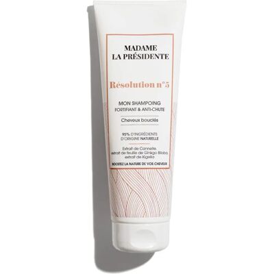 Shampooing Cheveux Bouclés Madame La Présidente - Anti-Chute - 250ml - Publicité Shampooing Cheveux Bouclés Madame La Présidente - Anti-Chute - 250ml - Publicité