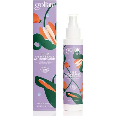 Goliate Masážní Olej - Afrodisiakum - 100ml - Veganský a Organický Goliate Masážní Olej - Afrodisiakum - 100ml - Veganský a Organický