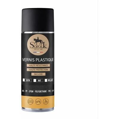 SOFOLK Vernis plastique UV 400ml Satin - Vernis - Publicité SOFOLK Vernis plastique UV 400ml Satin - Vernis - Publicité