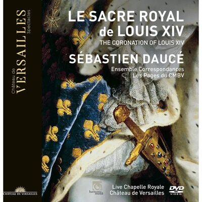 Sebastien Daucé Louis XIV Kröning DVD - Musik från 1654 Sebastien Daucé Louis XIV Kröning DVD - Musik från 1654