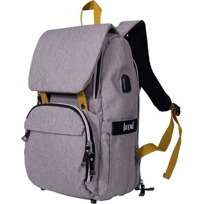 Sac à langer Freestyle Yellowstone Moutarde Baby on Board - Publicité Sac à langer Freestyle Yellowstone Moutarde Baby on Board - Publicité
