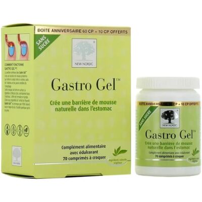 New Nordic Gastro Gel 70comp - Aide digestive - Publicité New Nordic Gastro Gel 70comp - Aide digestive - Publicité