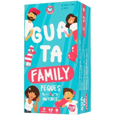 Juego de mesa Guatafamily Asmodee - Diversión en familia - 3 jugadores - +8 años Juego de mesa Guatafamily Asmodee - Diversión en familia - 3 jugadores - +8 años