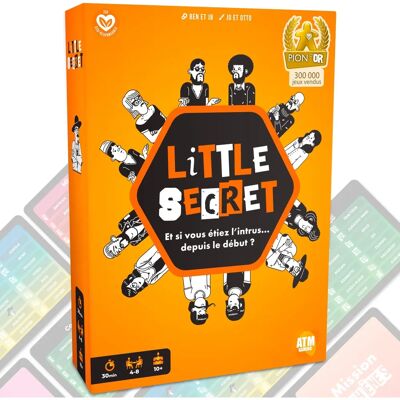 ATM Gaming Little Secret - Bluff Brettspiel - 3-9 Spieler - 20 Min ATM Gaming Little Secret - Bluff Brettspiel - 3-9 Spieler - 20 Min