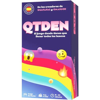 Asmodee Qtden Gioco di Carte Multicolore - Gioco da Tavolo Asmodee Qtden Gioco di Carte Multicolore - Gioco da Tavolo