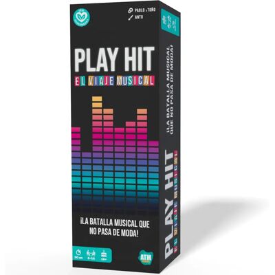Asmodee Play Hit - Gioco da tavolo musicale e karaoke per 1-6 giocatori Asmodee Play Hit - Gioco da tavolo musicale e karaoke per 1-6 giocatori