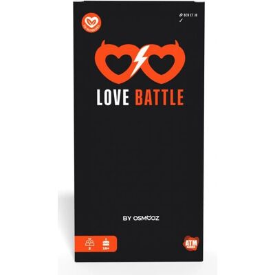Blackrock Games OSMOOZ LOVE BATTLE - Jeu de Cartes pour Couples Blackrock Games OSMOOZ LOVE BATTLE - Jeu de Cartes pour Couples