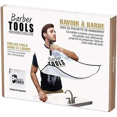 BARBER TOOLS Lingerie de rasage - Sangle de cou réglable - Publicité BARBER TOOLS Lingerie de rasage - Sangle de cou réglable - Publicité
